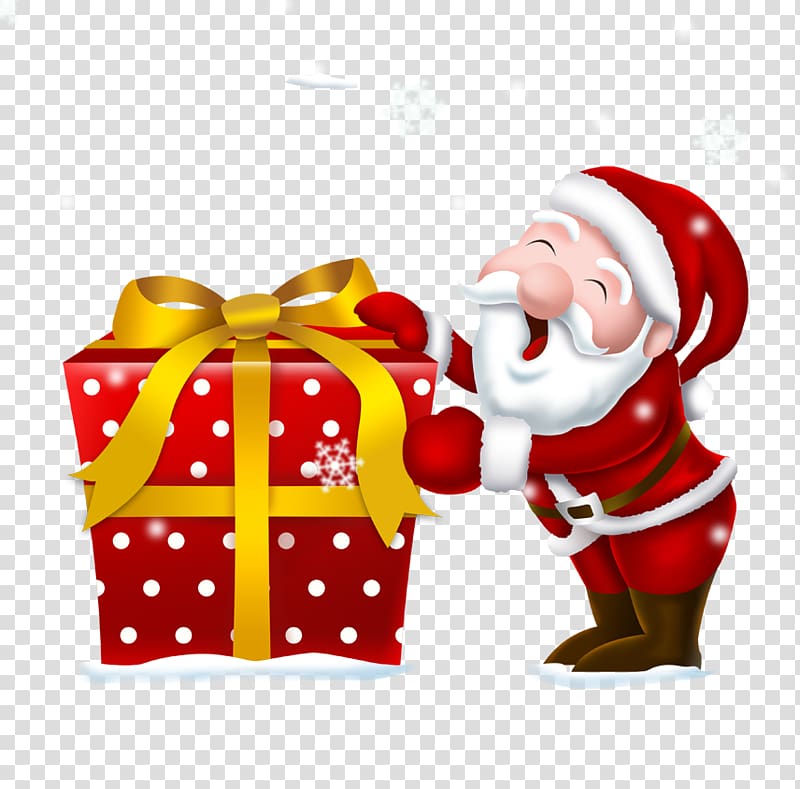 Mrs. Claus Santa Claus Gift Christmas, Santa Claus Gift transparent background PNG clipart