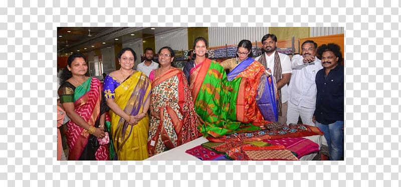 Bhoodan Pochampally Sari Textile Pochampally Saree Ikat, indian saree transparent background PNG clipart