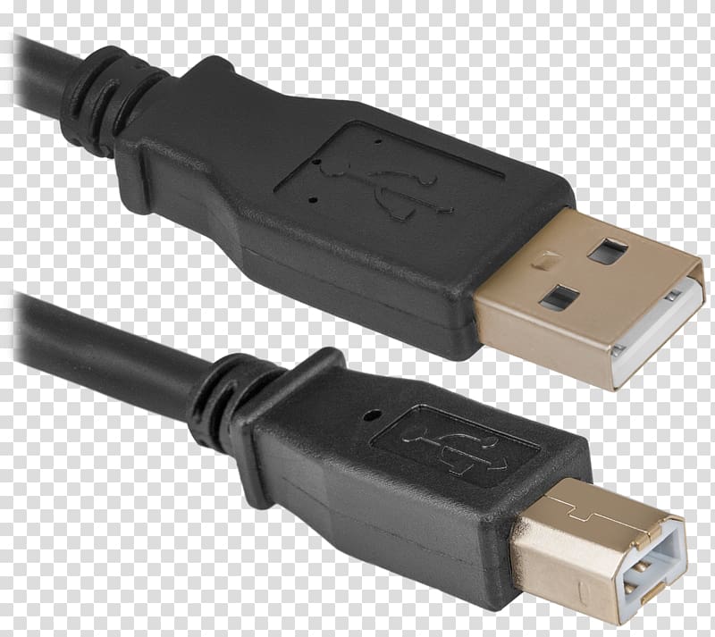 Electrical cable USB Modcom IT Solutions Printer Defender, USB transparent background PNG clipart
