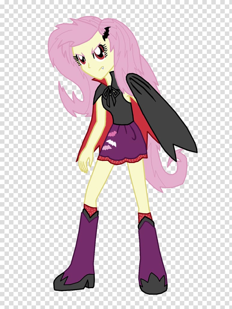 Fluttershy Pony Pinkie Pie Scootaloo Cutie Mark Crusaders, MLP Equestria Girls Fluttershy Bat transparent background PNG clipart