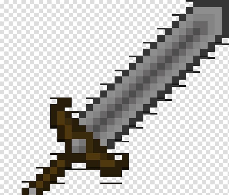 Minecraft Terraria Video game Mod Weapon, iron Texture transparent background PNG clipart