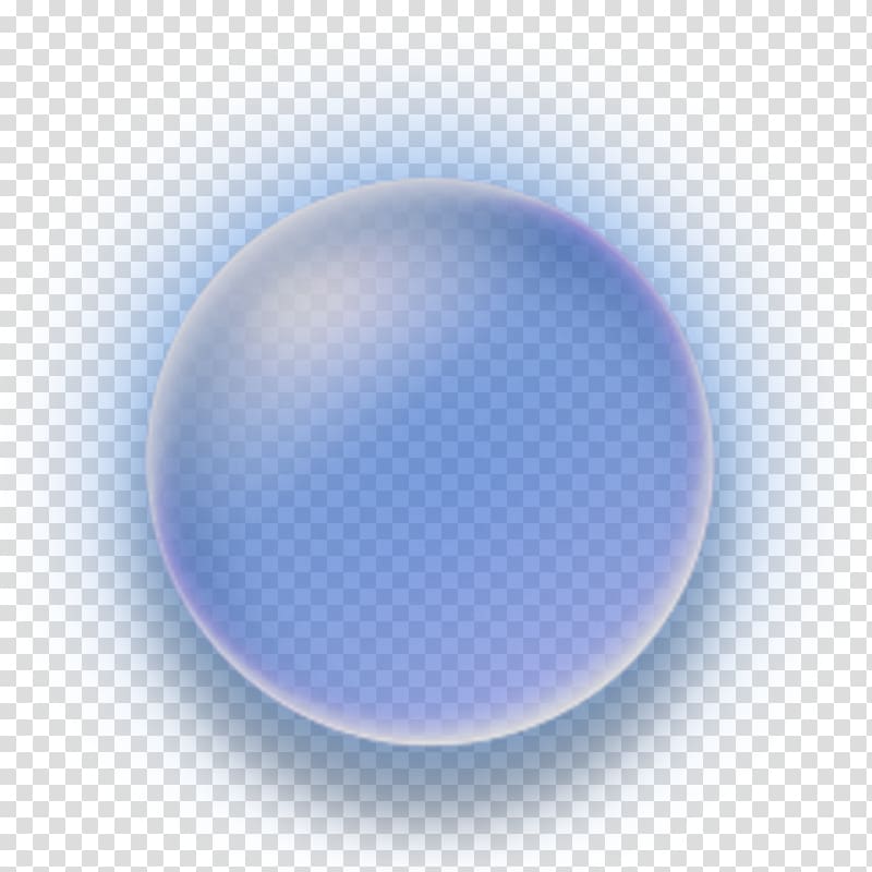 clear bubble illustration, Sphere , Luminous droplets transparent background PNG clipart