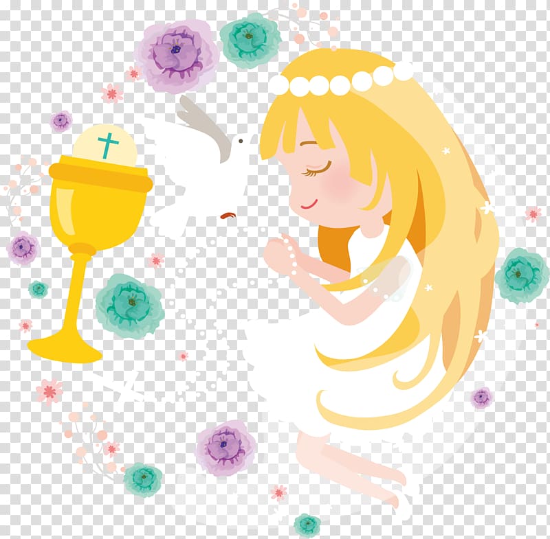 , Sleeping little angel transparent background PNG clipart