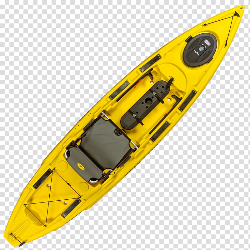 Ocean Kayak Scrambler 11 Sevylor Colorado Sevylor Tahiti Classic Fishing, Yellow Fish transparent background PNG clipart