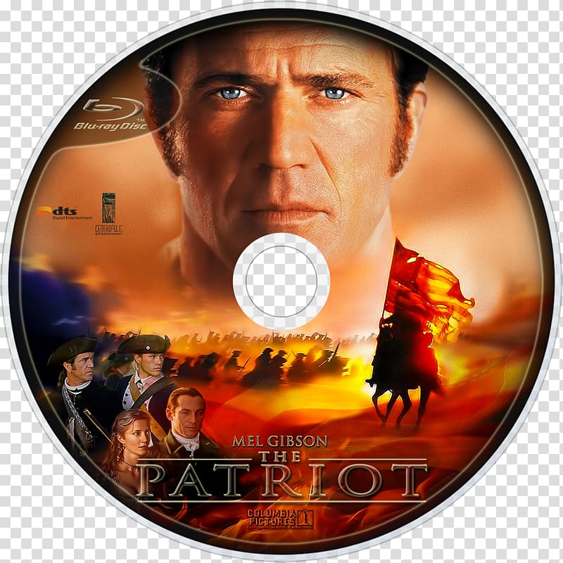 Mel Gibson The Patriot Film poster DVD, the patriot transparent background PNG clipart