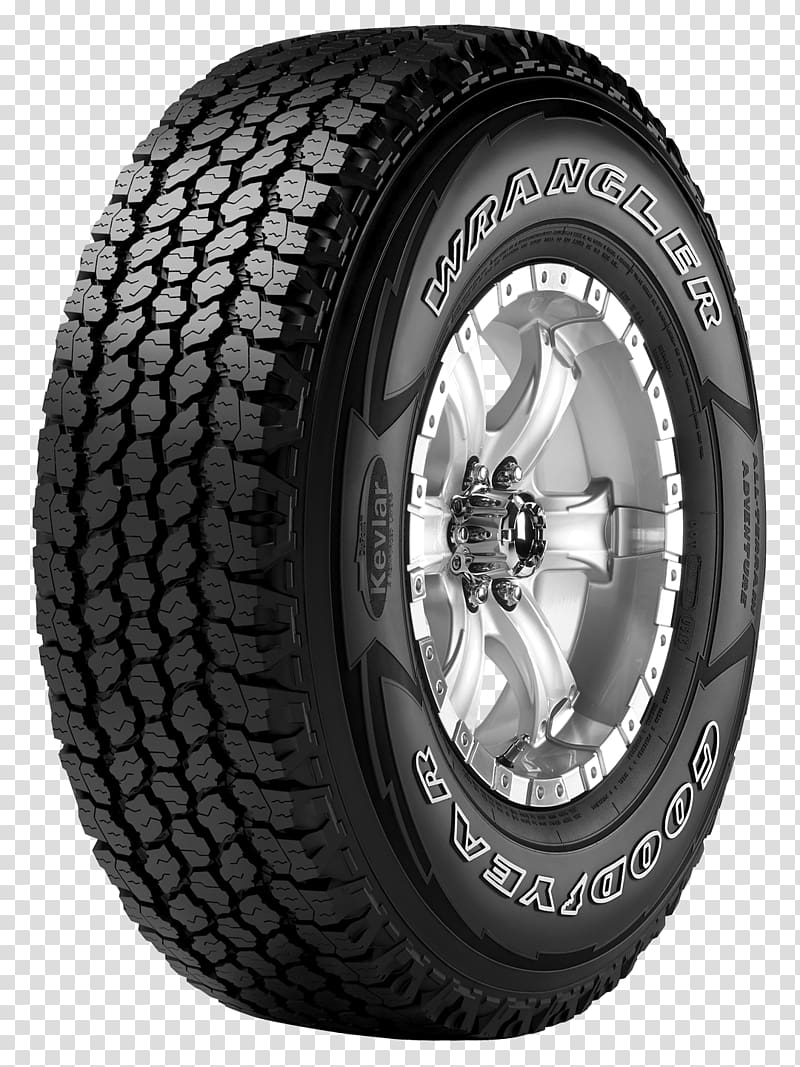 Jeep Wrangler Car Sport utility vehicle Goodyear Tire and Rubber Company, tyre transparent background PNG clipart
