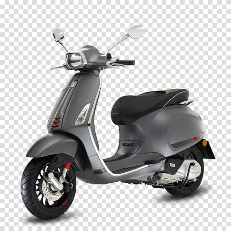 Scooter Vespa Sprint Motorcycle Piaggio, PIAGIO VESPA transparent background PNG clipart