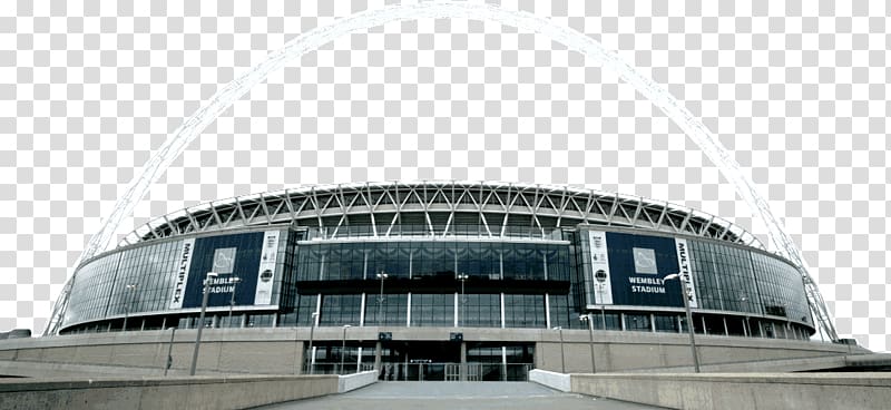 gray arena stadium, Wembley Stadium Wembley Arena Building, stadium transparent background PNG clipart