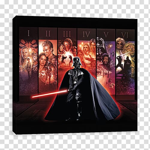 Anakin Skywalker Luke Skywalker Han Solo Star Wars Film poster, Star Wars emoji transparent background PNG clipart