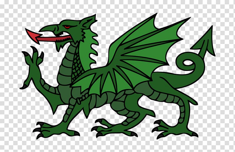 Flag of Wales Welsh Dragon, dragon transparent background PNG clipart