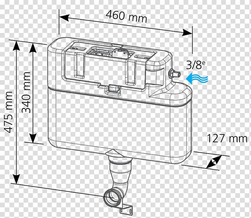 Door handle Dual flush toilet Plumbing Fixtures, toilet transparent background PNG clipart