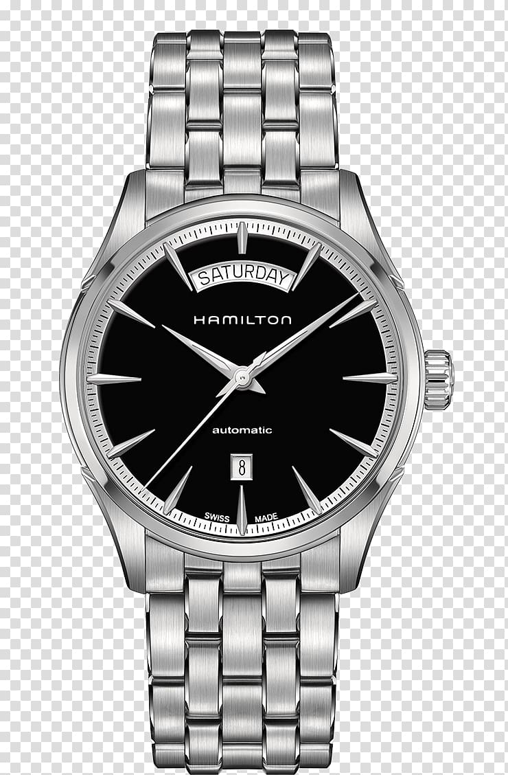 Hamilton Watch Company Lancaster Fender Jazzmaster Rolex Day-Date, Hamilton watch black male watch mechanical watch transparent background PNG clipart