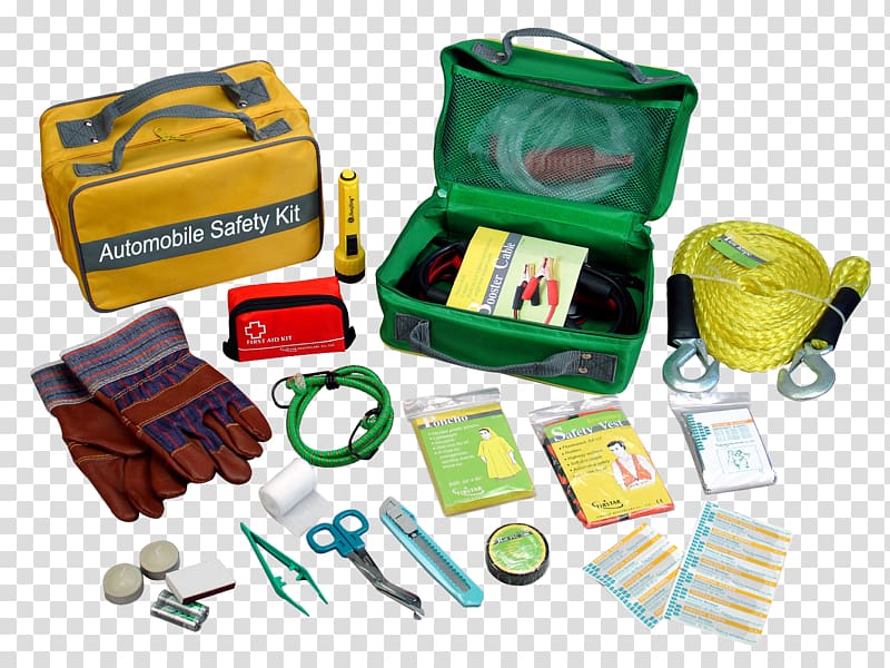 First Aid Kits First Aid Supplies Car Survival kit Medical emergency, first aid kit transparent background PNG clipart
