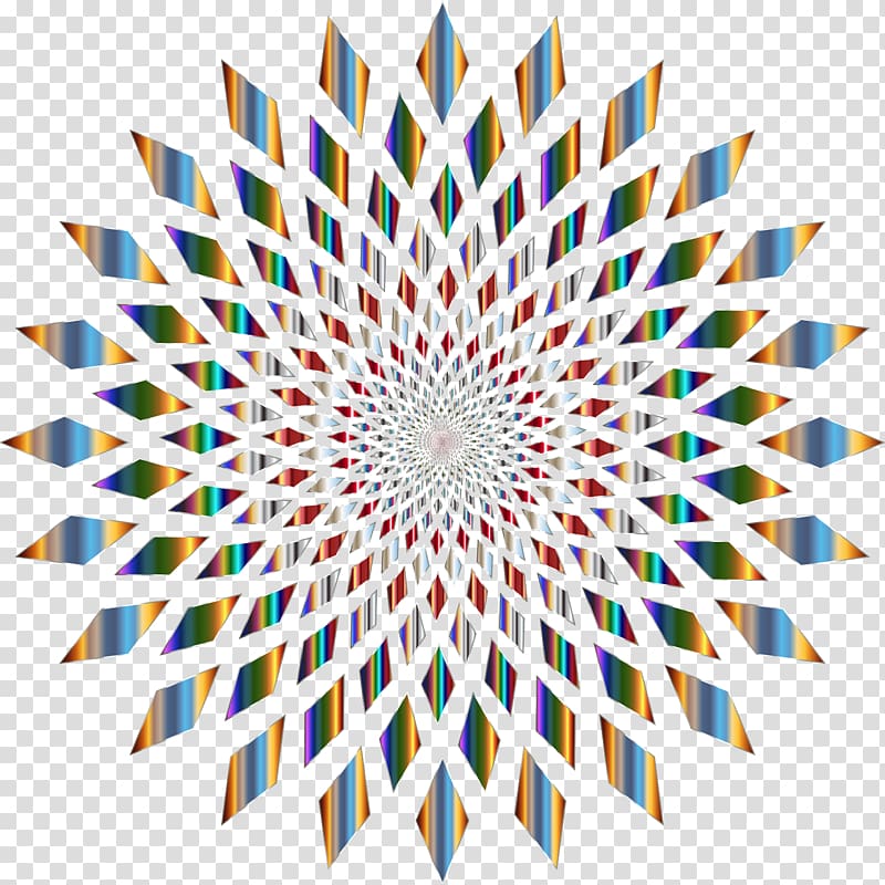 Optical illusion Circle Brain Rotation, abstract transparent background PNG clipart