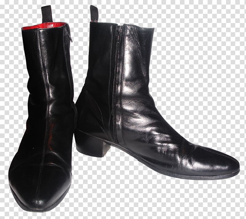 Beatle boot The Beatles Shoe Chelsea boot, Black boots transparent background PNG clipart