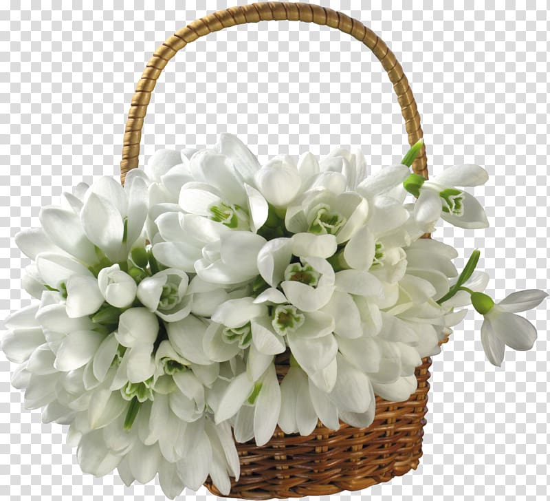 Basket Flower bouquet , banquet transparent background PNG clipart