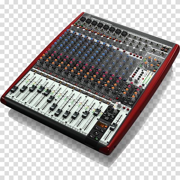 Microphone Audio Mixers Behringer Xenyx Q1202USB Behringer Xenyx 302USB Behringer Xenyx 802, microphone transparent background PNG clipart