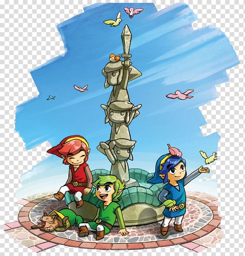 The Legend of Zelda: Tri Force Heroes The Legend of Zelda: A Link Between Worlds The Legend of Zelda: The Wind Waker, the legend of zelda transparent background PNG clipart