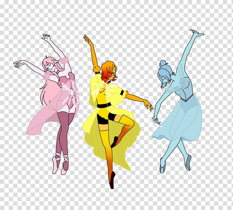 Pearl Art Gemstone Dance, yellow dancer transparent background PNG clipart