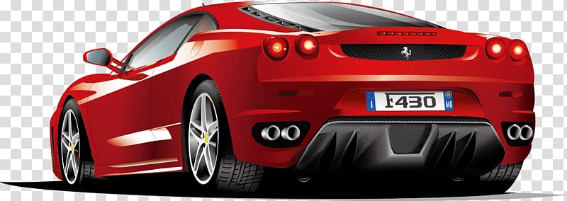 LaFerrari Enzo Ferrari Sports car, Fashion material Ferrari F430 transparent background PNG clipart