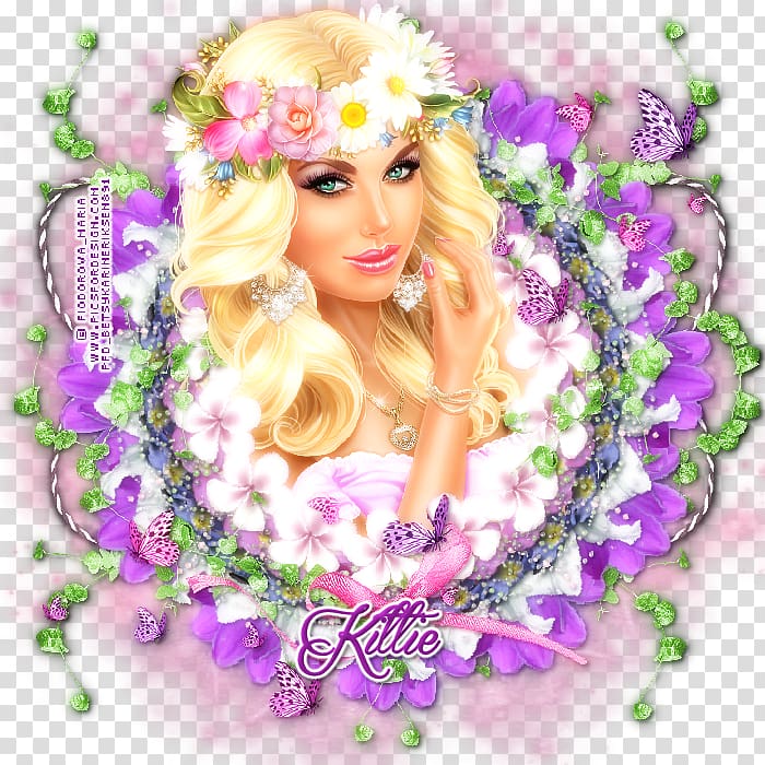 Floral design Barbie Cut flowers Common lilac, barbie transparent background PNG clipart