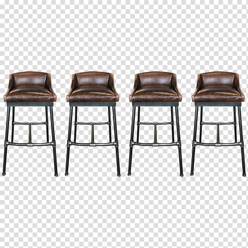 Bar stool Chair Armrest, four legs stool transparent background PNG clipart