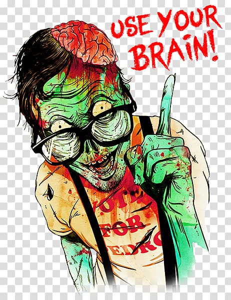Drawing Zombie Nerd Sketch, Bruce Lee dj transparent background PNG clipart