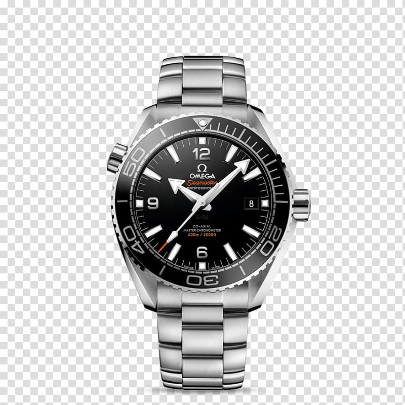 OMEGA Seamaster Planet Ocean 600M Co-Axial Master Chronometer Omega SA Watch, watch transparent background PNG clipart