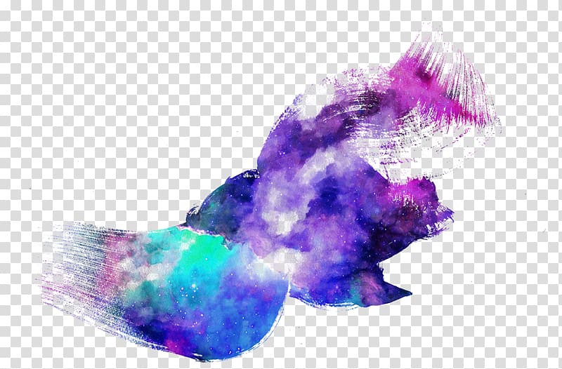 Purple Color, Gradient Star transparent background PNG clipart