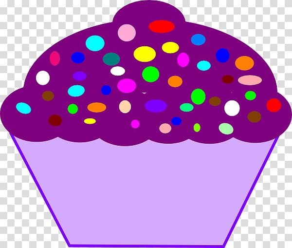 Cupcake Computer Icons Purple , purple transparent background PNG clipart