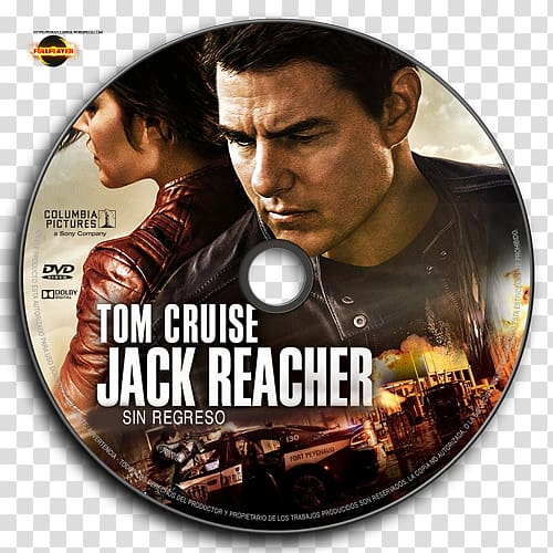 Tom Cruise Jack Reacher: Never Go Back Blu-ray disc Ultra HD Blu-ray, tom cruise transparent background PNG clipart