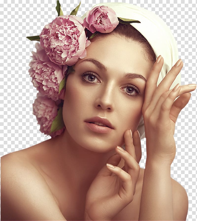 Facial Beauty Parlour Make-up artist Woman, beauty model transparent background PNG clipart