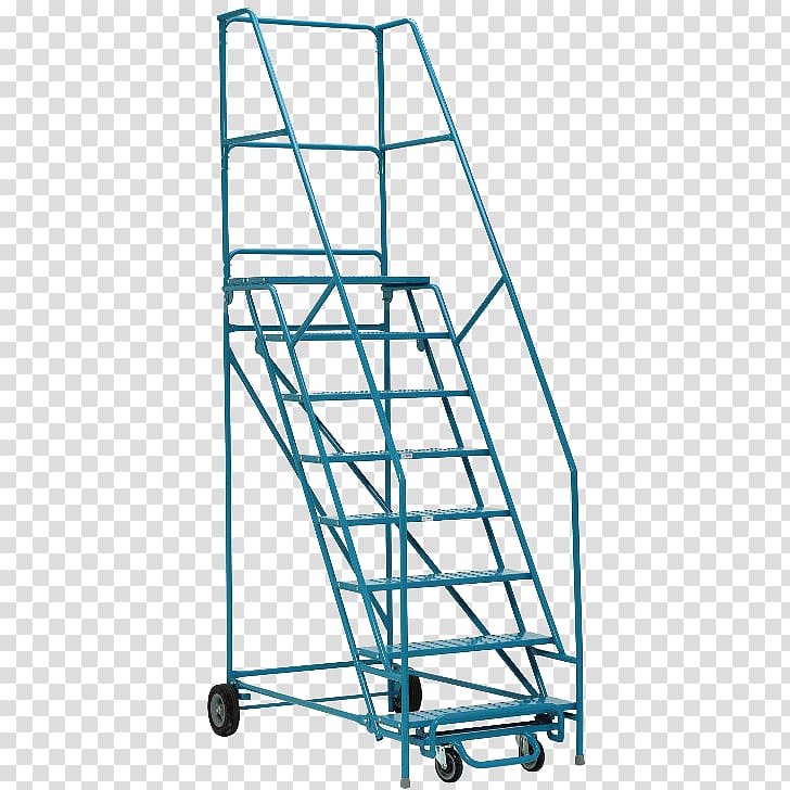 Allright Ladder Co Of Canada Ltd Rolling Aerial work platform, ladders transparent background PNG clipart