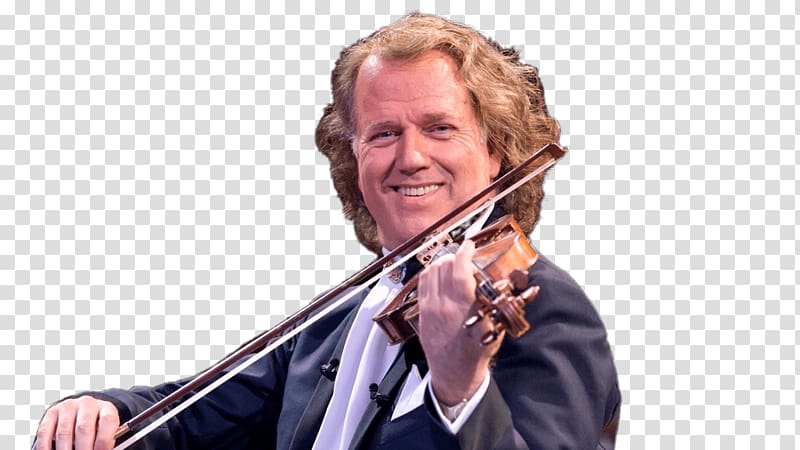 man plays violin, André Rieu Smiling transparent background PNG clipart