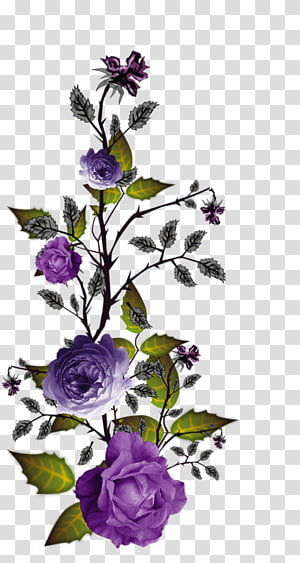 Floral design Purple , purple transparent background PNG clipart thumbnail