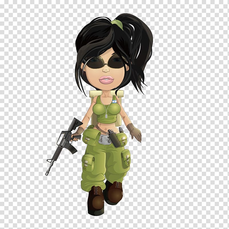 Soldier Military Female , Female soldiers with guns transparent background PNG clipart