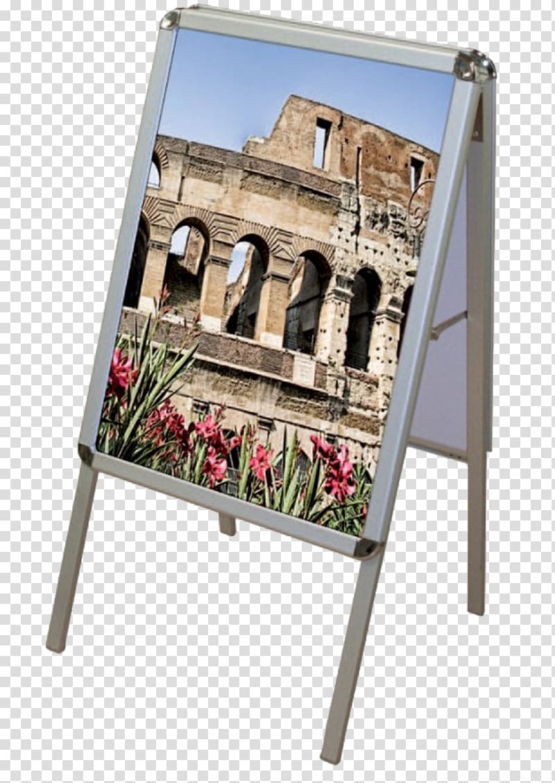 Poster Easel Advertising Printing Chart, Roll Ups transparent background PNG clipart