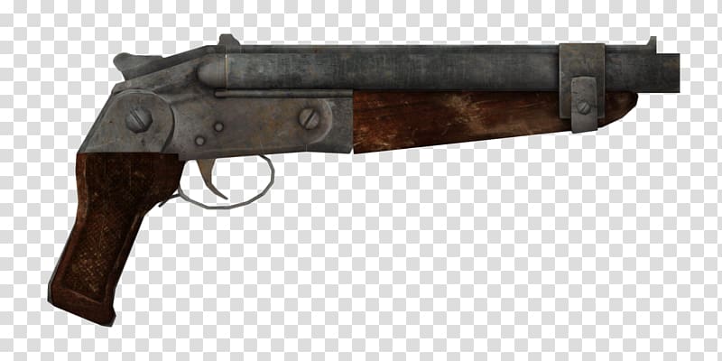 Fallout: New Vegas Fallout 3 Fallout 4 Sawed-off shotgun, weapon transparent background PNG clipart
