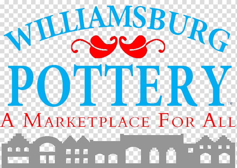 Williamsburg Pottery Logo Illustration Brand, williamsburg transparent background PNG clipart