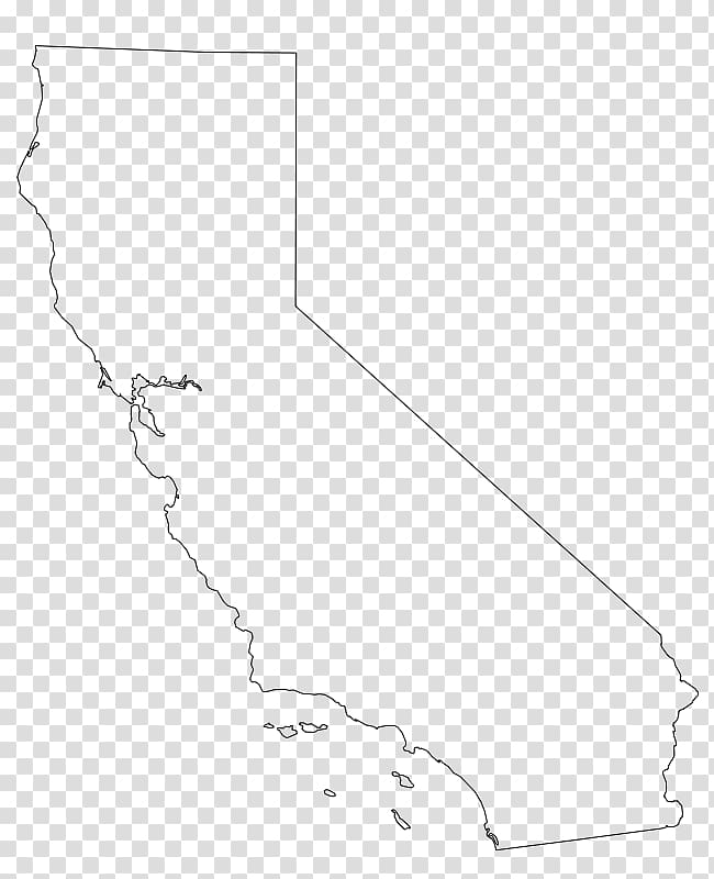 Blank map California , woman face transparent background PNG clipart