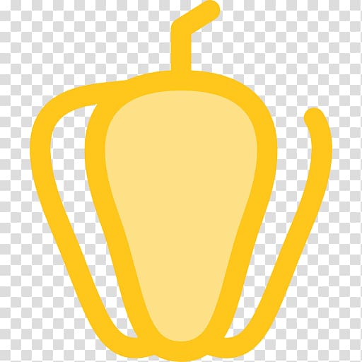 Line , Yellow Bell Pepper transparent background PNG clipart