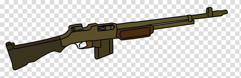M1918 Browning Automatic Rifle Machine gun Firearm, machine gun transparent background PNG clipart