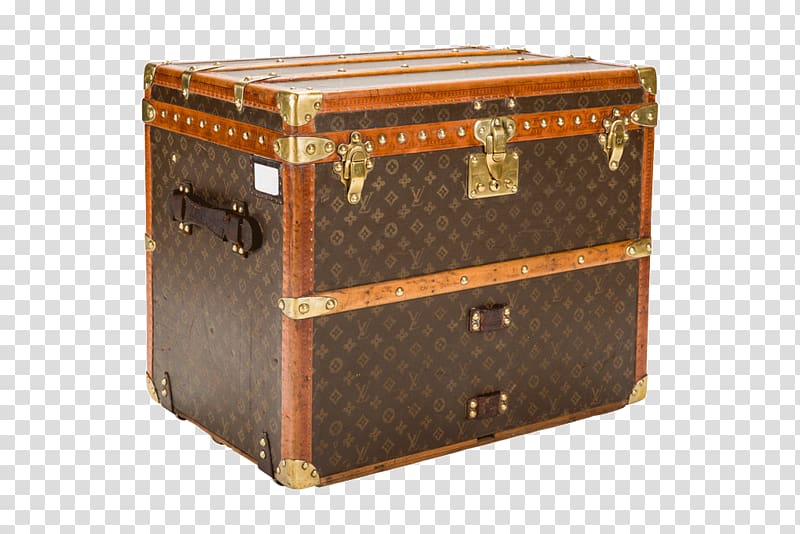 Trunk Louis Vuitton Suitcase Travel Bag, suitcase transparent background PNG clipart