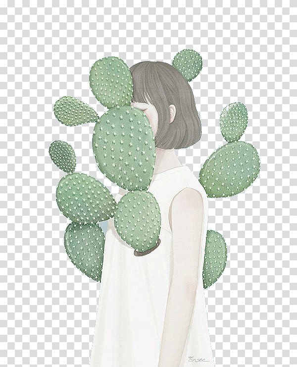 Cactaceae Succulent plant Drawing Cactus garden, others transparent background PNG clipart