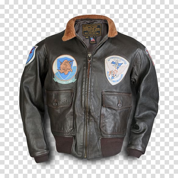 G-1 military flight jacket MA-1 bomber jacket Leather jacket, jacket transparent background PNG clipart