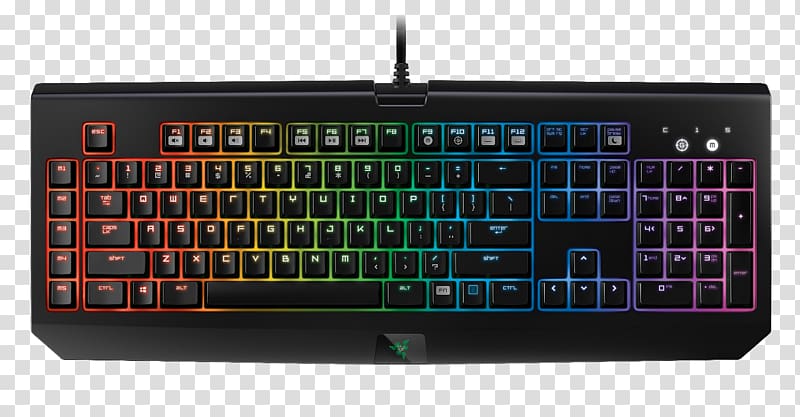 Computer keyboard Gaming keypad Razer Inc. Backlight RGB color model, alienware transparent background PNG clipart