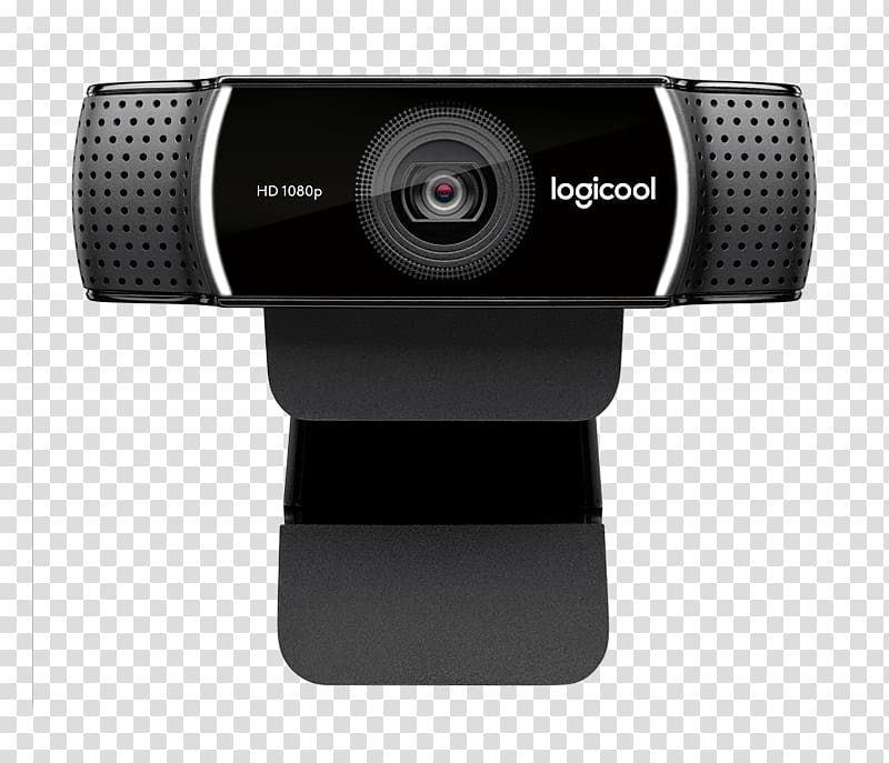 Logitech C920 Pro Webcam 1080p High-definition video, Webcam transparent background PNG clipart