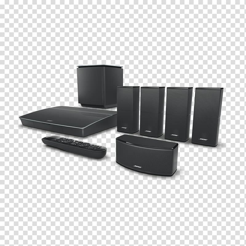 Home Theater Systems Bose 5.1 home entertainment systems Bose Corporation Bose speaker packages Loudspeaker, BOSE transparent background PNG clipart