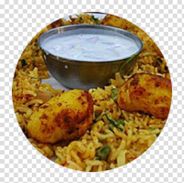Hyderabadi biryani Indian cuisine South Asian cuisine, Biriyani transparent background PNG clipart