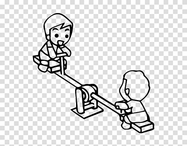 Coloring book Seesaw Toy Coloring Drawing Game, others transparent background PNG clipart